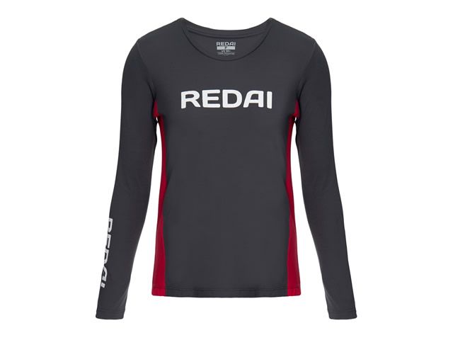 Camiseta Redai Performance Feminina Team Cinza Escuro