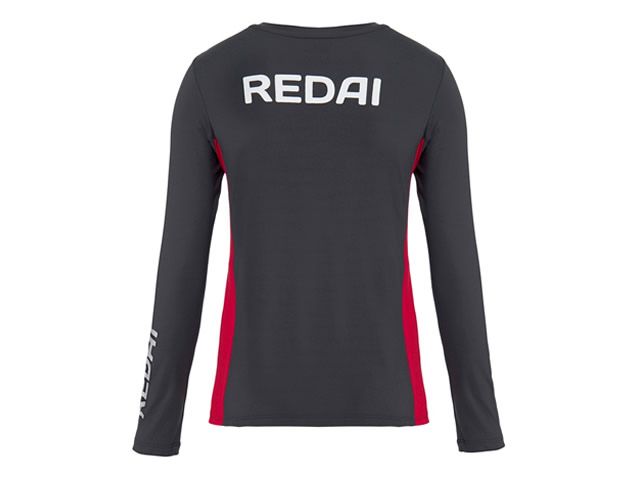 Camiseta Redai Performance Feminina Team Cinza Escuro
