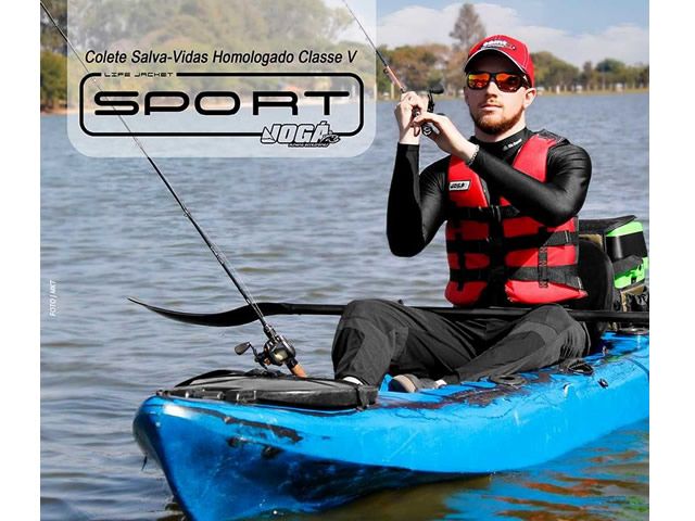 Colete Salva Vidas Jogá Homologado C5 Sport - PP (até 25kg)