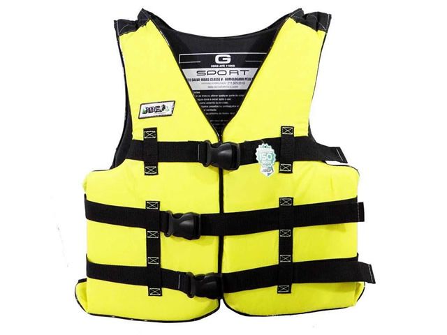 Colete Salva Vidas Jogá Homologado C5 Sport - P (25 a 35kg)
