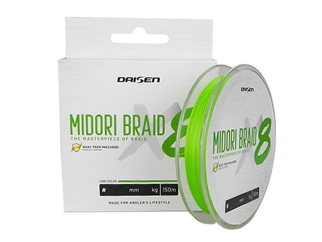 Linha Multifilamento Daisen Midori Braid X8 - 150m
