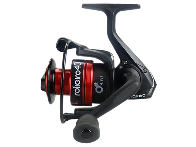 Kit Molinete Albatroz New Rolieiro 40 (Verm) + Vara Albatroz Bicuda 1502 10-20Lb -