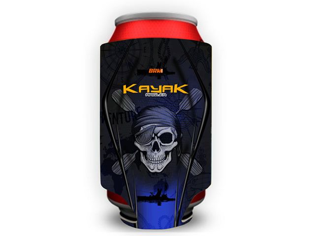 Porta Latas BRK em Neoprene 350ml - Kayak Angler