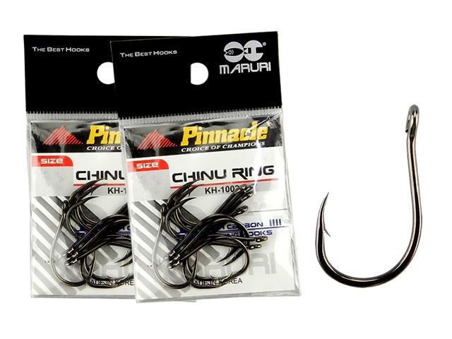 Anzol Pinnacle Chinu Ring KH-10026 - Black