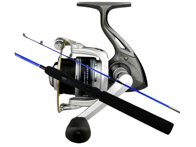 Kit Molinete Albatroz Canário 30 - C/ Linha + Vara Albatroz Matrinxã-II 1502 8-20Lb - Molinete