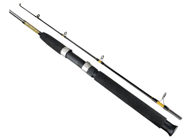 Kit Molinete Albatroz Canário 30 C/ Linha Yellow + Vara Albatroz Traíra 1652 15-30Lb 5`5 (1,65m) -Molinete