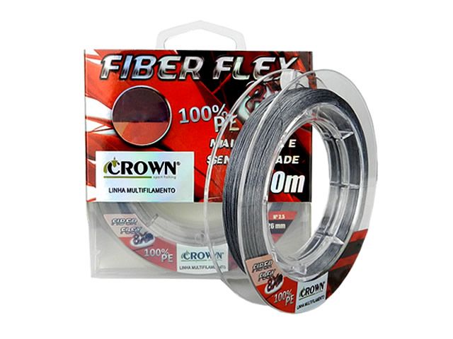 Linha Multi Crown Fiber Flex 8X - 100m