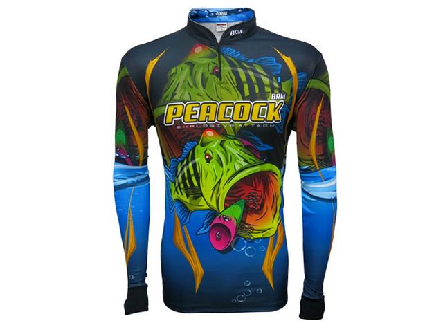 Camiseta BRK Gola Extreme Tucunaré Explosive Attack com FPS 50+