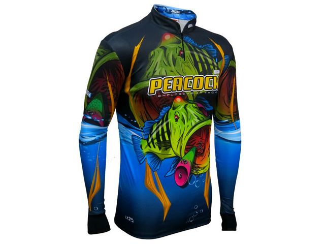 Camiseta BRK Gola Extreme Tucunaré Explosive Attack com FPS 50+