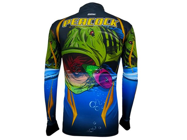 Camiseta BRK Gola Extreme Tucunaré Explosive Attack com FPS 50+