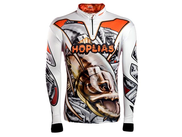 Camiseta BRK Gola Extreme Hoplias com FPS 50+