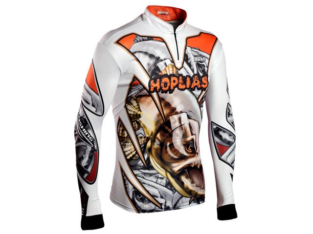 Camiseta BRK Gola Extreme Hoplias com FPS 50+