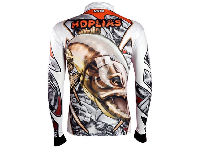 Camiseta BRK Gola Extreme Hoplias com FPS 50+
