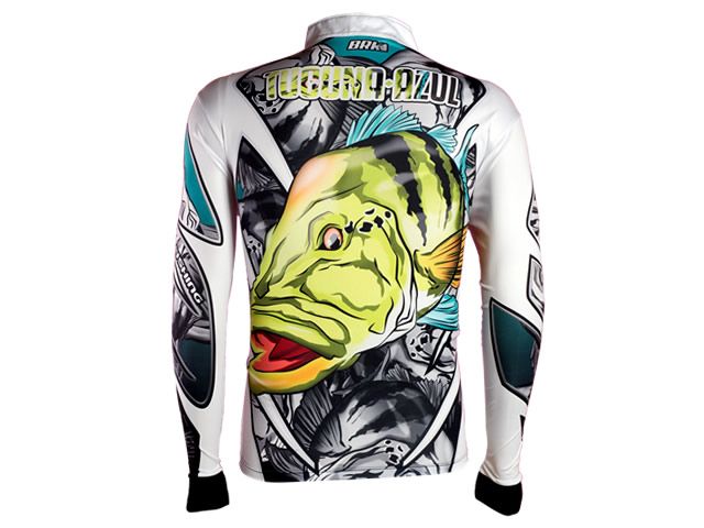 Camiseta BRK Gola Extreme Tucuna Azul 2.0 com FPU 50+