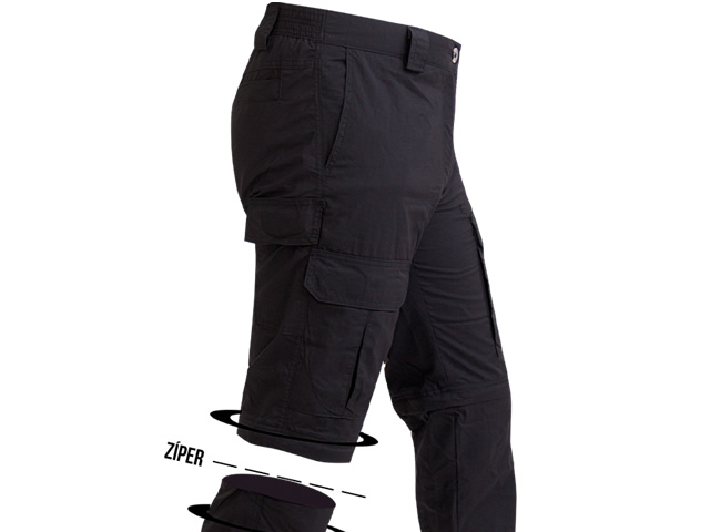 Calça Bermuda Mar Negro Fishing Linha Premium 49270 - Preto