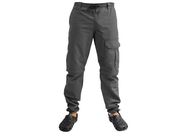 Calça Bermuda Mar Negro Fishing Linha Combate Lisa 49305 - Chumbo