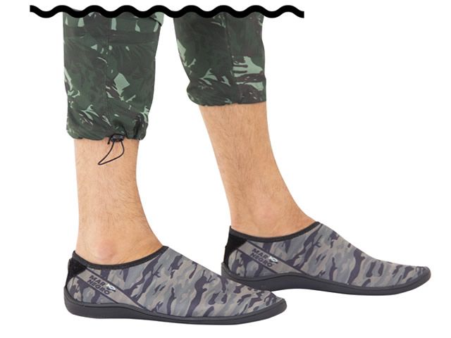 Tênis Sapatilha em Neoprene Mar Negro Fishing - Camuflada