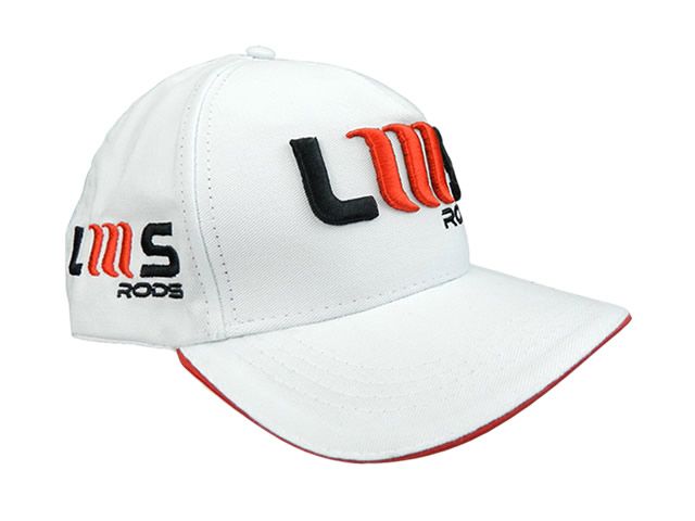 Boné Lumis em Tecido com Bordado - Branco