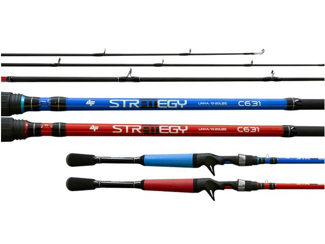 Vara Albatroz Strategy C631 10-20Lb 6`3 (1,91m) - Carretilha