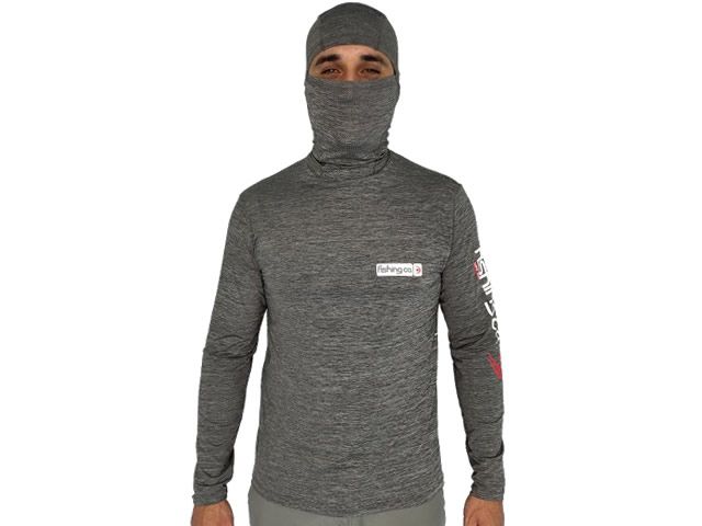 Camiseta Masculina Fishing Co Ninja - Mescla UFP50+