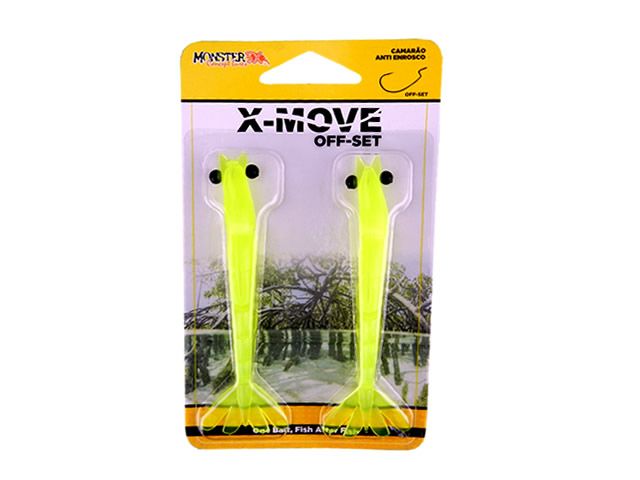 Camarão Monster 3X X-Move Off Set 12cm
