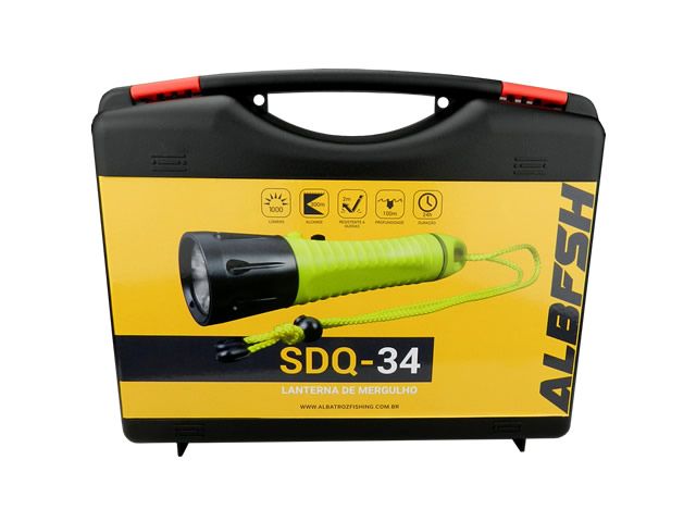 Lanterna para Mergulho Albatroz SDQ-34