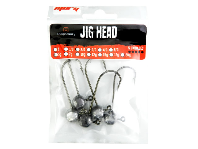 Anzol Jig Head Mury 1/0 e  2/0
