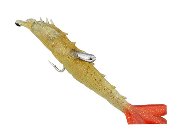 Camarão Maré Clássico M com Anzol - 10,5cm 16gr