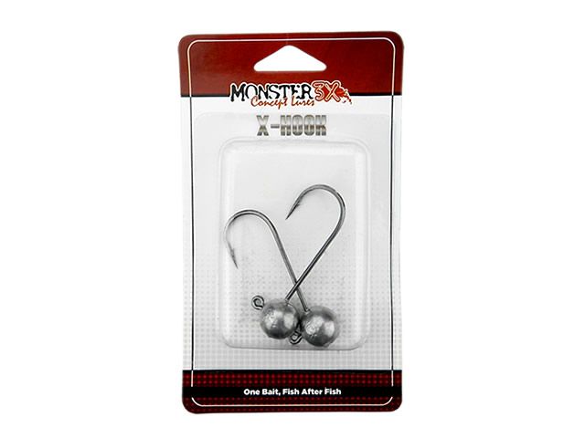 Jig Head Monster 3x X-Hook - 6/0 21gr - 2UN