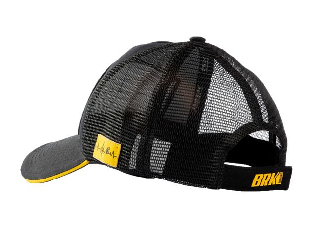 Boné BRK Fishing REF B084 - Kayak Fishing Preto-Amarelo