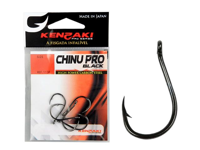 Anzol Kenzaki Chinu Pro Black 113F