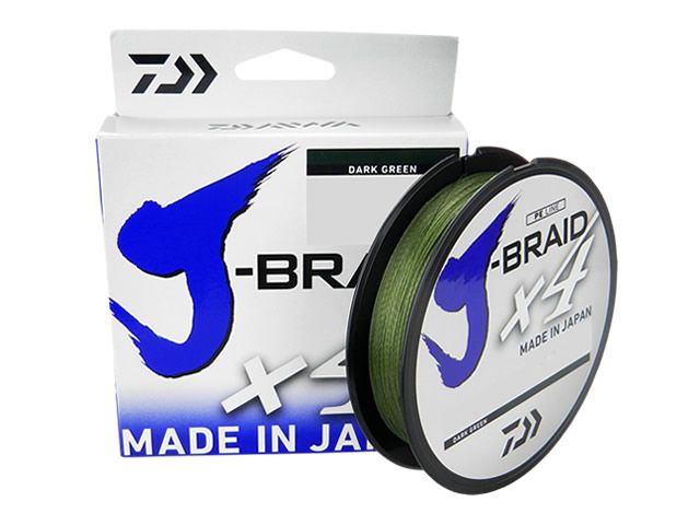 Linha Multifilamento Daiwa J-Braid X4U 40Lb 0,29mm 135mts