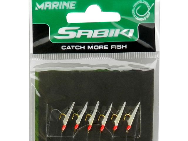 Sabiki SS-6H34 - Anzol Sode Gold e Isca