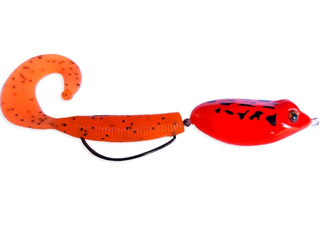 Isca Pure Strike Bufo BF50 - Sapinho com Grub Anti-Enrosco - 5cm 13gr