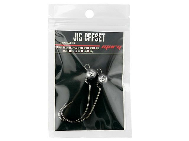 Anzol Jig Head Offset Mury 2/0 - 2UN