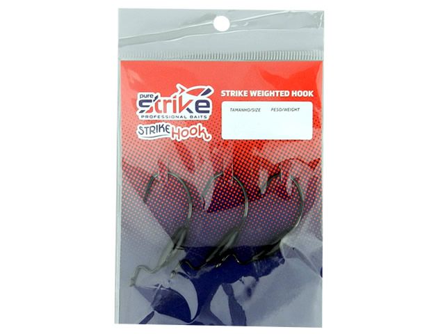 Anzol Pure Strike Weighted Hook Lastreado - 03UN