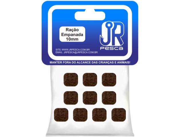 Flutuador de Eva Boleado Jr Pesca Modelo Ração 10mm - Empanado 1361