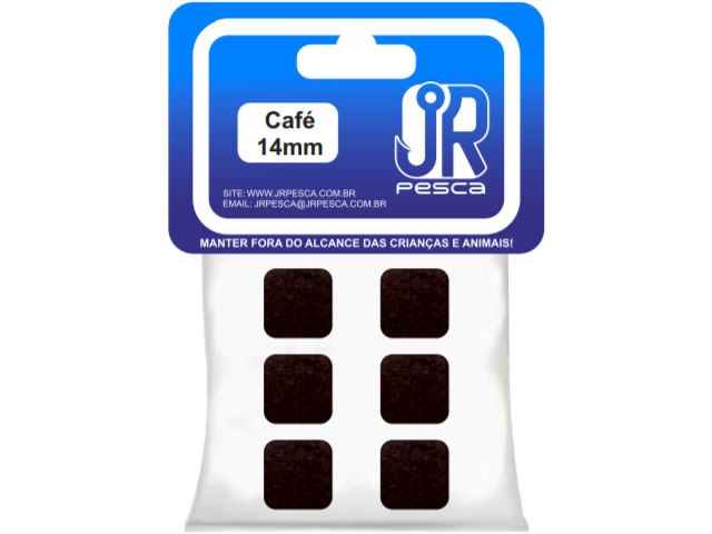 Flutuador de Eva Boleado Jr Pesca Modelo Ração 14mm - Café 1385