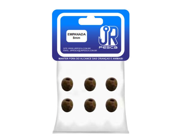 Miçanga Empanado Ração Jr Pesca Abacaxi 8mm - 534