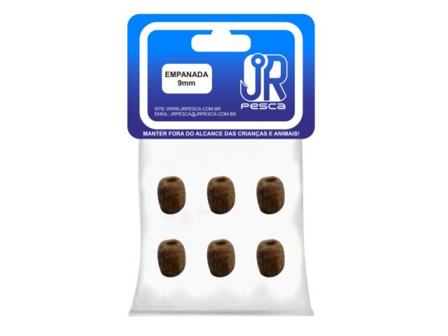Miçanga Empanado Ração Jr Pesca Tamborzinho 9mm - 535