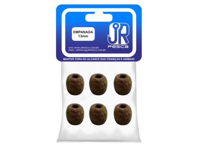Miçanga Empanado Ração Jr Pesca Tambor 14mm - 538