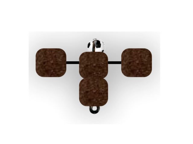 Anteninha Tradicional Modelo Eva Ração Jr Pesca 10mm - Empanado 1417