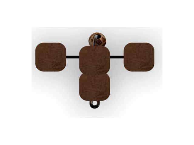 Anteninha Tradicional Modelo Eva Ração Jr Pesca 10mm - Ração 1418