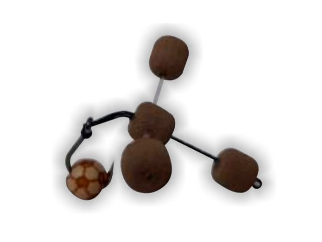 Anteninha Pé de Galinha Modelo EVA Ração Jr Pesca 8mm - Ração 1498