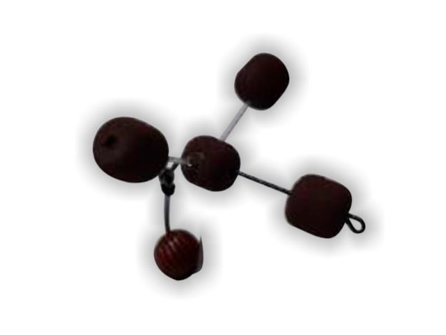 Anteninha Pé de Galinha Modelo EVA Ração Jr Pesca 8mm - Café 1499