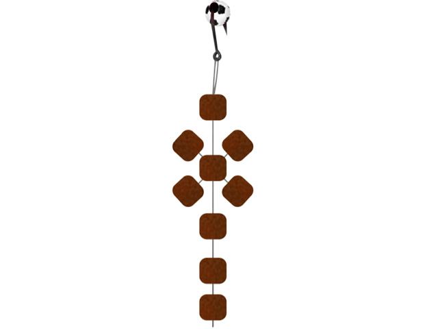 Anteninha Manhoso Cruzado Modelo EVA Ração Jr Pesca 9mm - Mostarda 1477