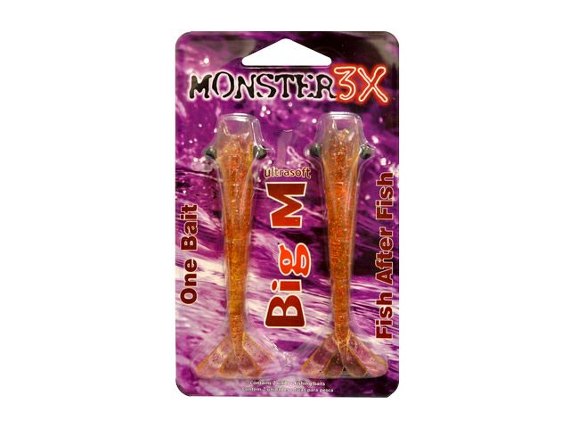 Camarão Monster 3X Ultrasoft Big M - 12cm