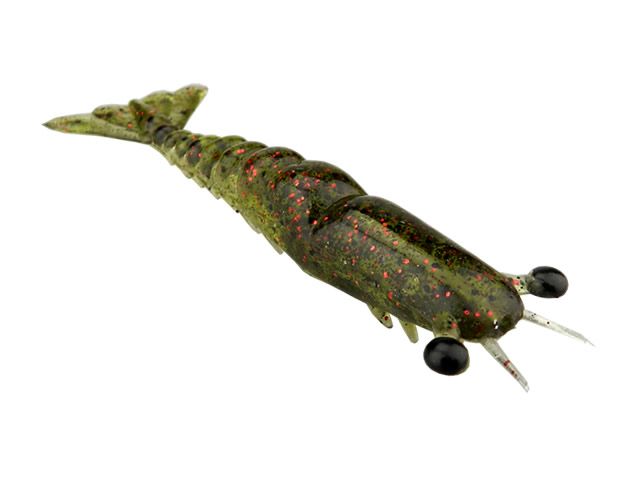 Isca Soft Maré Camarão Articulado Flexível Nano - 5cm C/ 3UN