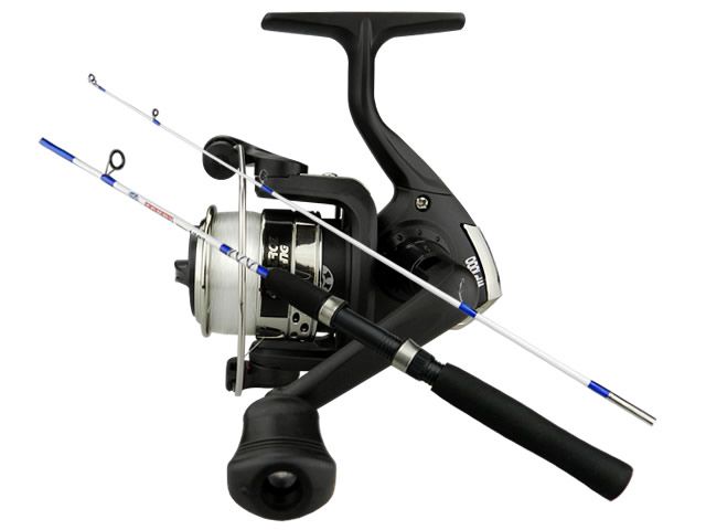 Kit Molinete Albatroz WP1000 White c/ Linha + Vara Albatroz Sammy 1502 04-12Lb (1,50m) - Molinete