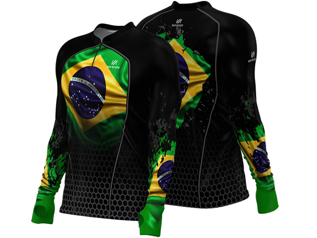 Camiseta Mar Negro 30150 Brasil 1 FPS 50+